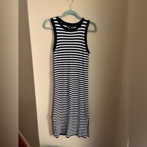 Banana Republic stripe knit dress size M
